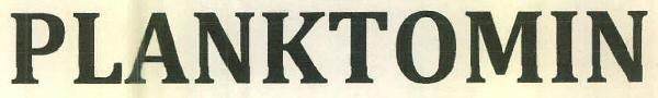 Planktomin Device mark 3380691 Trademark