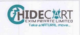 Hidecart Exim Private Limited (label) Device mark 3375257 Trademark