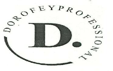 Dorofey Professional With Device Of D Device mark 4183112 Trademark
