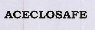 Aceclosafe Device mark 3375268 Trademark