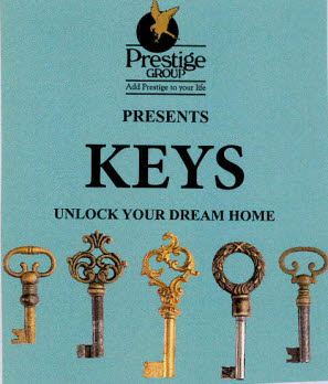 Prestige Group Presents Keys Unlock Your Dream Home Device mark 3374030 Trademark