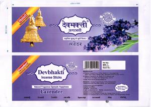 Devbhakti Incense Sticks Lavender Device mark 3749230 Trademark