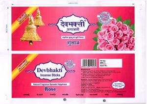 Devbhakti Incense Sticks Rose Device mark 3749231 Trademark