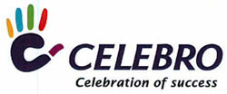 Celebro With Word Celebration Of Success And Device Of Hand Print Device mark 3370876 Trademark