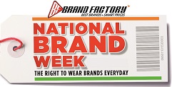 Brand Factory National Brand Week Label Device mark 3645500 Trademark