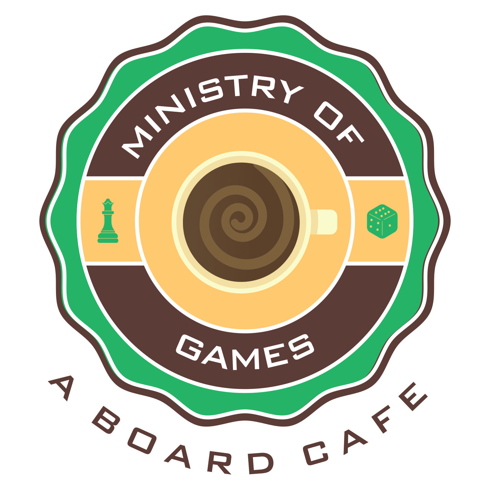 Ministry Of Games A Board Cafe Device mark 3643607 Trademark