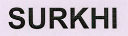 Surkhi Device mark 3643961 Trademark