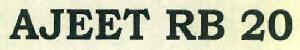 Ajeet Rb 20 Device mark 3368748 Trademark