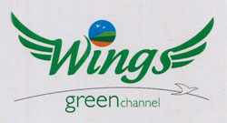 Wings Green Channel, Device Of Birds Device mark 3748312 Trademark