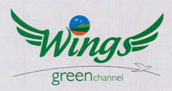 Wings Green Channel, Device Of Birds Device mark 3748313 Trademark