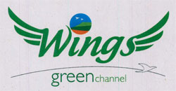 Wings Green Channel, Device Of Birds Device mark 3748314 Trademark