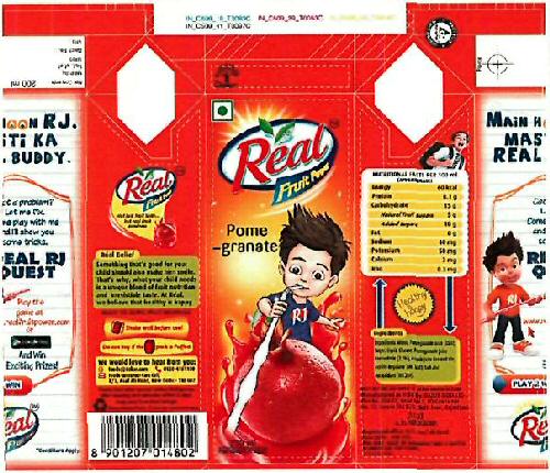 Real Fruit Pome Granate Device mark 3368457 Trademark