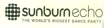 Sunburn Echo The World's Biggest Dance Party Device mark 3641364 Trademark