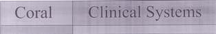 Coral Clinical Systems Device mark 3367413 Trademark