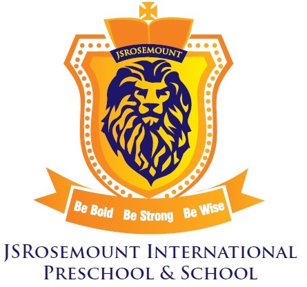 Device Of Lion With Jsrosemount International Preschool & School Device mark 4185735 Trademark