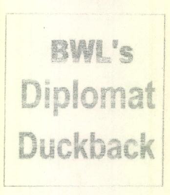 Bwl's Diploma Duckback Device mark 3363541 Trademark