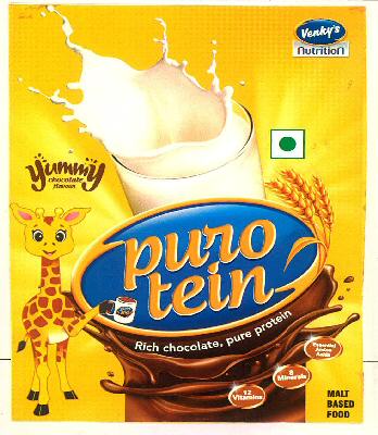 Venky's Nutrition Puro Tein Device mark 3635017 Trademark