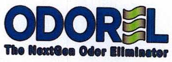 Odorel The Nextgen Odor Ellminator Device mark 3634247 Trademark