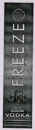 Ddl's Freeze Cocoa Vodka Device mark 3362091 Trademark