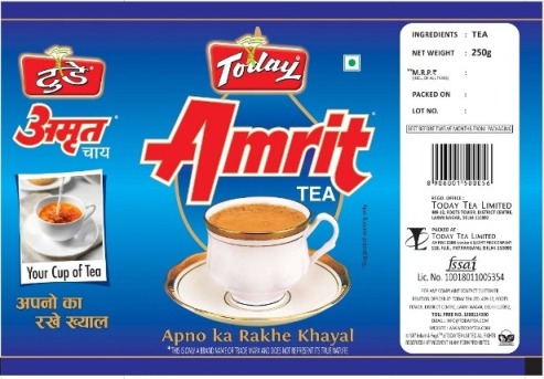 Today Amrit Tea Apno Ka Rakhe Khayal With Device Device mark 4189324 Trademark