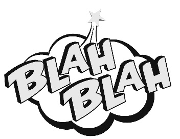 Blah Blah With Device Device mark 4189333 Trademark