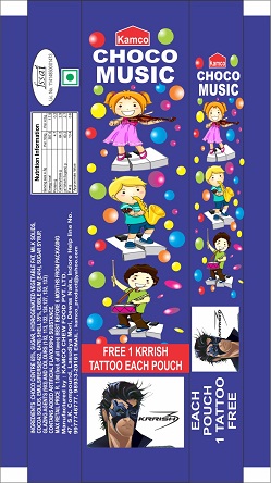 Kamco Choco Music Device mark 3354285 Trademark