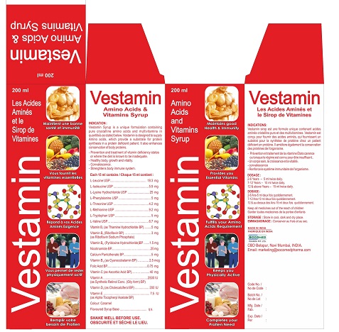 Vestamin Device mark 3743469 Trademark