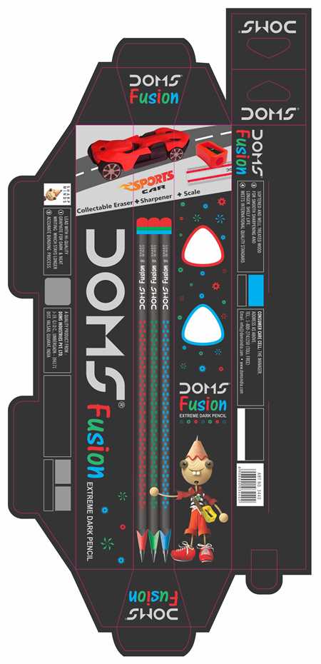 Doms Fusion (label) Device mark 3617459 Trademark