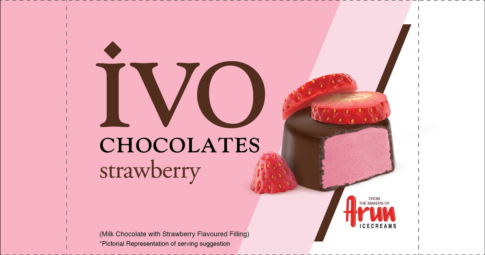 Ivo Chocolates Strawberry Device mark 4191382 Trademark