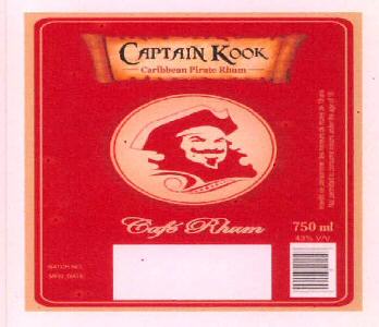 Captain Kook Cafe Rhum Device mark 3347608 Trademark
