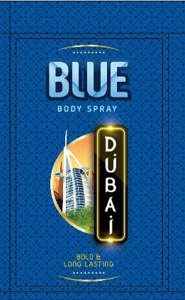 Blue Dubai (label) Device mark 4192515 Trademark