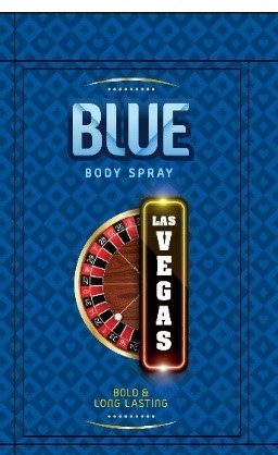 Blue Las Vegas (label) Device mark 4192516 Trademark
