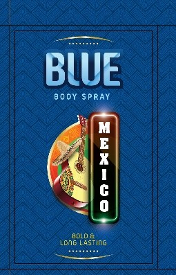 Blue Mexico (label) Device mark 4192518 Trademark