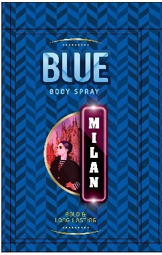 Blue Milan (label) Device mark 4192520 Trademark