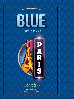 Blue Paris (label) Device mark 4192522 Trademark
