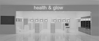 Health & Glow (layout) Device mark 4191618 Trademark