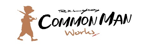 R. K. Laxman's Common Man Works (logo) Device mark 4191876 Trademark
