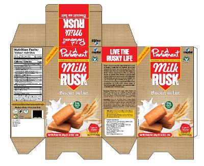 Parliament Milk Rusk Device mark 3611314 Trademark