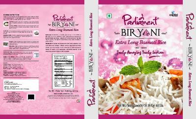 Parliament Biryani Device mark 3611315 Trademark