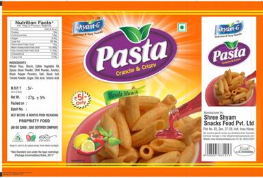 Shyam-g Pasta Device mark 3740543 Trademark