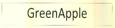 Greenapple Device mark 3345001 Trademark