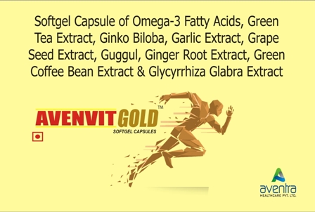 Avenvit Gold (device) Device mark 4196011 Trademark
