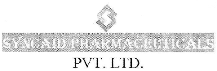 Syncaid Pharmaceuticals Pvt. Ltd. Device mark 3343987 Trademark