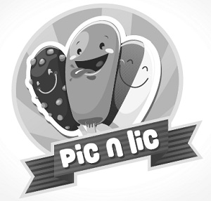 Pic N Lic (with Device) Device mark 3342735 Trademark
