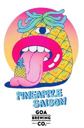 Pineapple Saison - Goa Brewing Co.with Device Device mark 4195089 Trademark
