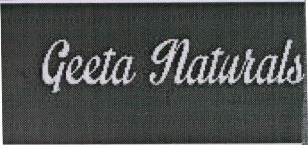 Geeta Naturals (label) Device mark 3739956 Trademark