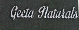 Geeta Naturals (label) Device mark 3739969 Trademark