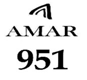 An Artistic Logo With The Word " Amar951" Device mark 4196642 Trademark