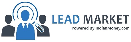 Lead Market Powered By Indianmoney.com Device mark 3738625 Trademark