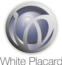 White Placard Device mark 3591952 Trademark